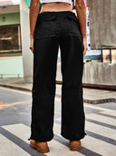 Pantaloni cargo jogger a vita con coulisse e vestibilità ampia