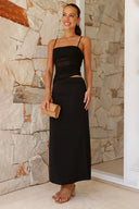 Abito Maxi Louella - Nero