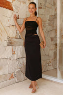 Abito Maxi Louella - Nero
