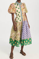 Robe imprimée Green Muse assemblée