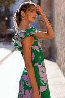 Badeanzug-Set mit Blumenprint für den Urlaub