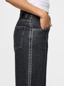Jean taille mi-haute large Abbie