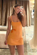 Sommar Het Tjej Bodycon Mini Klänning