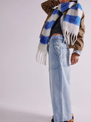 Utility-Taschen Straight Jeans