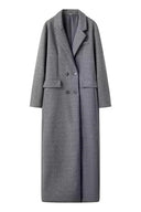 Městský oversized vlněný kabát na míru