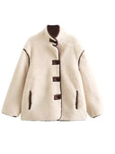 Jacke mit kurzem Flor