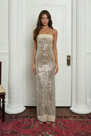 Soft Sequin Maxi Dress