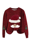 Locker sitzender Weihnachtlicher Strickpullover
