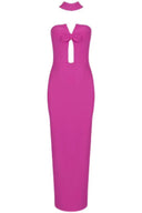Robe Maxi Holly - Rouge Rose