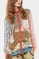 Leopard print casual sæt