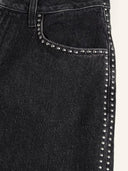 Jean taille mi-haute large Abbie