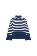 Rullekrave Stribet Sweater