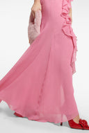 Pink Mist Rose Maxi Kjole