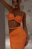 Sea Breeze Boyun Bağlamalı Bikini ve Etek Takımı
