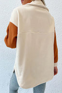 Giacca-camicia imbottita Down To Cuddle - Crema