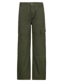 Vintage Green Dad Jeans