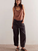 Comfortabele boyfriend jeans met taille