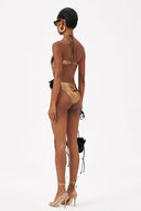 Badeanzug-Set mit Blumen-Cutouts