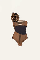 Badeanzug-Set mit Blumen-Cutouts