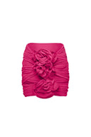 Ensemble maillot de bain à bretelles avec découpe florale 3D