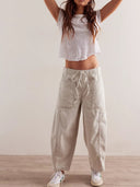 Comfortabele boyfriend jeans met taille