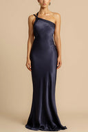 Silhouette Grace – Vestido Bodycon de Um Ombro Só