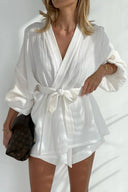 Cotton Wonderland Geknoopt Tweedelig Shorts Set