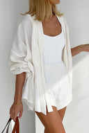 Bomull Wonderland Bundet To-delt Shorts Sett