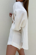 Bomull Wonderland Bundet To-delt Shorts Sett