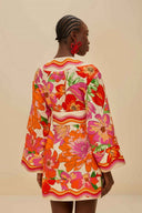 Robe décontractée en lin avec ceinture