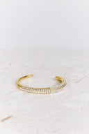 18k Gold Plated Desire Crystals Bracelet Gold