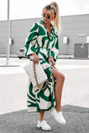 Vestido maxi estampado chic sin esfuerzo