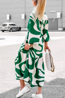 Vestido maxi estampado chic sin esfuerzo