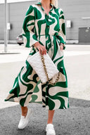 Vestido maxi estampado chic sin esfuerzo