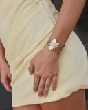 Bracciale a polsino floreale Love To Bloom