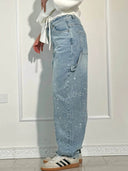 Ballon Carpenter Shine Denim Jeans