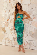 Litsa Midi Dress - Calista Green
