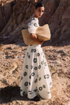 Marjolaine Puff Schouder Bloemen Rok Set
