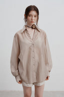 Maglia leggera a maniche lunghe con protezione solare