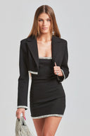 Rochie Mini Athena - Negru
