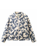 Pacino Patchwork Kort Bomberjakke
