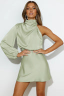 Vestido Mini Lissy - Verde Claro