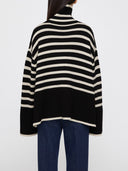 Rullekrave Stribet Sweater