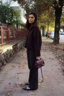Jachetă clasică cu guler în picioare