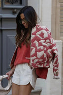 Pacino Patchwork Kort Bomberjakke