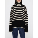 Rullekrave Stribet Sweater