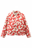 Pacino Patchwork Kort Bomberjakke