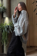 Oversize Streetwear Pullover mit Used-Look