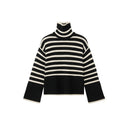 Rullekrave Stribet Sweater