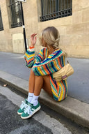 Cardigan Curcubeu